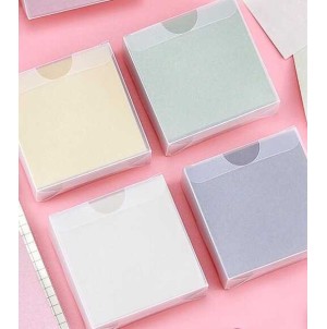  BLOCO DE ANORTAÇAO :MJ-L1647-4 6 X 6 CM CONTEM 180 FOLHAS CX576/SUB:72PÇS -MUL/24PÇS