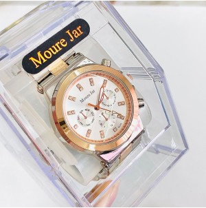 RELOGIO DE PULSO CX E PULSEIRA DE METAL REF.WL93