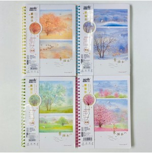 8K-MJ-S210-29 CADERNO PARA DESENHO-----CX:40PÇS/MIN:20PÇS