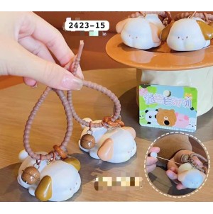 REF:MJ2423-15 BX C/12 CHAVEIRO EMBORRACHADO.