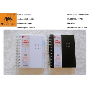 CADERNO. REF:MJ-A22717-30(50K)