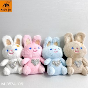 REF:MJ3574-06 CHAVEIRO DE METAL, COM PELUCIA CX 300PÇS MINIMO 60 MUL/12