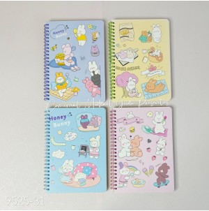 CADERNO. REF:68K MJ9525-31 CX 144PÇS SUB 72 PÇS MUL/36