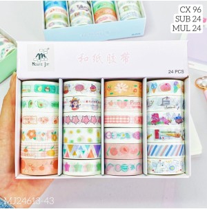 MJ-J24613-43 FITA ADESIVA CX 96 PÇS SUB 24 MUL/08