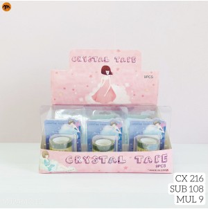 FITA ADESIVA  JG/4 FITA  :MJ-J24613-13 CX 2016PÇS SUB 108PÇS MUL/09