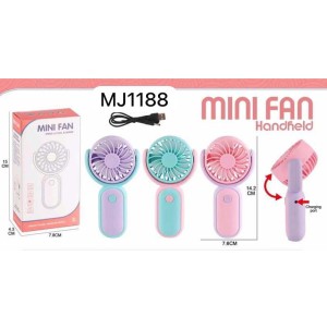 REF: MJ1188-8  MINI VENTILADOR, PORTATIL MUL/36 CX 144 SUB 36