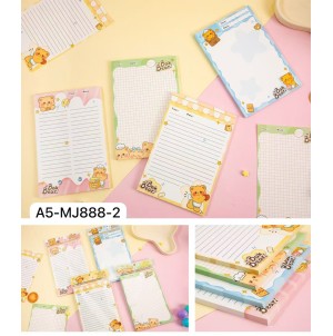 REF: A5-MJ-888-2 LEMBRETE DE PAPEL, AUTO-ADESIVO------CX:240PÇS/MIN:60PÇS-BOX:60PÇS