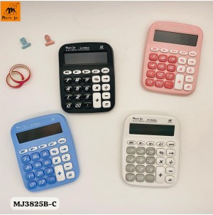  MJ3825B-C CALCULADORA DE MESA COM FONTE INTERNA-------CX:120PÇS/MIN:30PÇS CADA COR